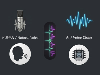 Human Voice vs. Professional AI Clone: Audiobook & Narration Solutions