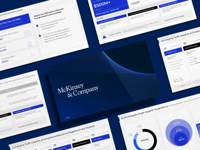 McKinsey Style PowerPoint Pitch Deck | Presentation