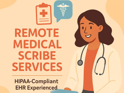 Remote Medical Scribe Real-Time EMR SOAP Notes Clinical Documentation