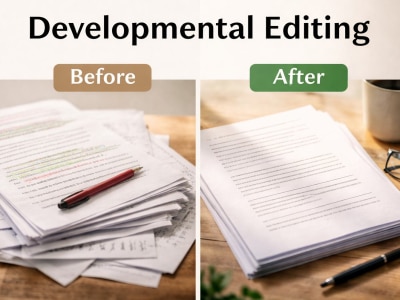 Editing and restructuring of your writing for clarity, flow, and impact