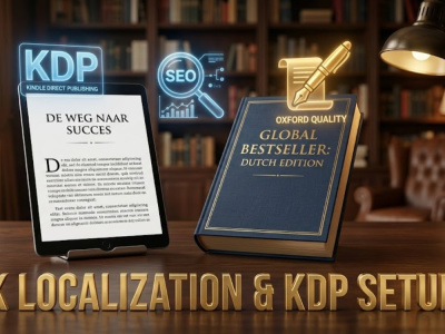 I will localize and format your Ebook for Amazon KDP global markets