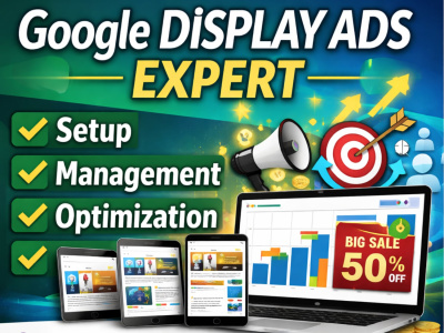 High Converting Google Display Ads Setup & Remarketing