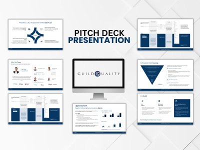 Dazzling Sales & Pitch Deck | Corporate Presentation Design (PowerPoint)