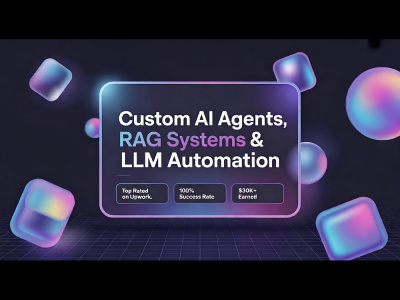 A custom AI agent, RAG system, or LLM automation built in Python