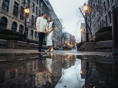 A cinematic prenup/wedding album