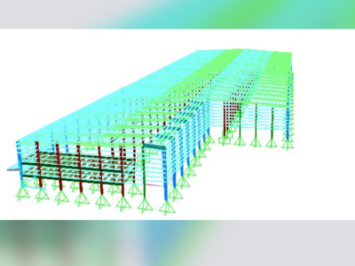 Steel structure analysis and design.