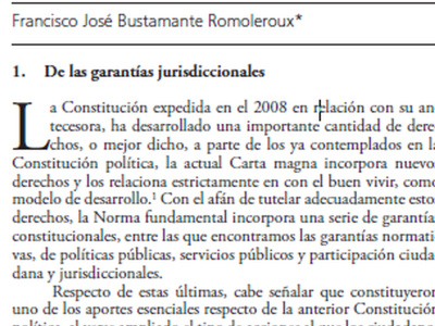 An expert legal consultation on Latin American environmental law