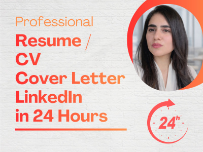 Professional, Job-Winning Resume service, cover letter, & LinkedIn in 12 hr