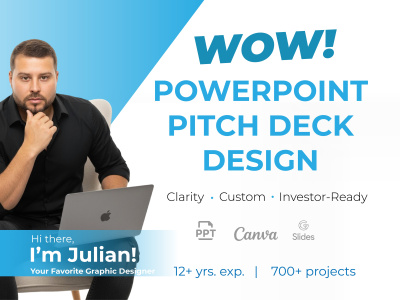 PowerPoint Pitch Deck Design | Google Slides | Canva