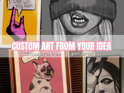 Custom Artist & Illustrator | Portraits & Unique Artwork