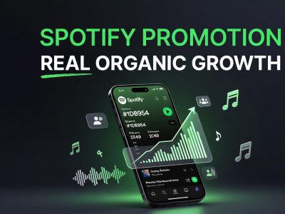 Organic Spotify promotion and playlist pitching for real streams