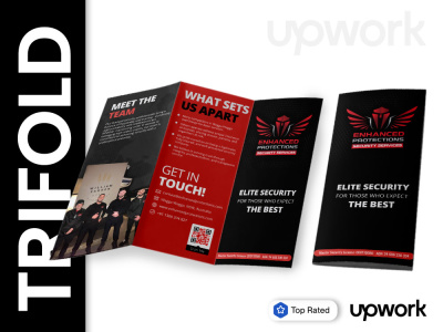 A professional trifold brochure design for your business
