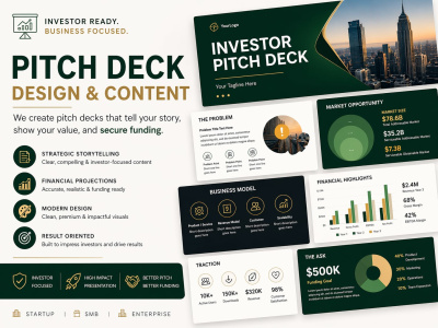 PowerPoint Expert for PowerPoint Presentation Design, PPT Pitch Deck Design