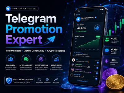 Telegram promotion, crypto telegram promotion