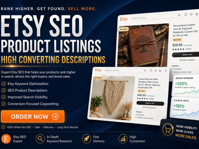 Optimized Etsy product descriptions that increase conversions