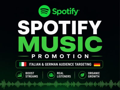 Spotify music promotion & German Spotify promotion to targeted audience