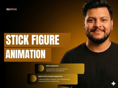 Stick figure animation for YouTube and other social media platforms