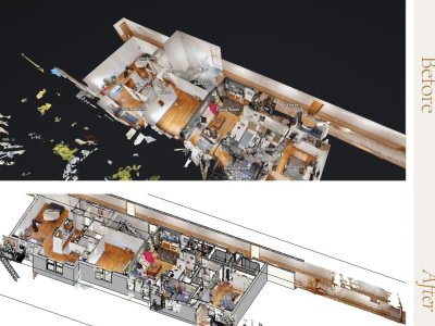 Point cloud to BIM ( Revit model)