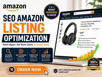 SEO amazon listing optimization, amazon product listing description