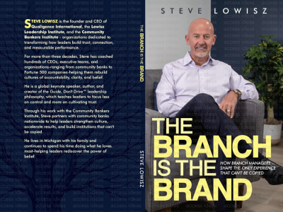 A clean, impactful business book cover & interior design for print/eBook