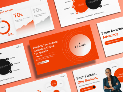 Marketing Pitch Deck | Strategy & Campaign Presentation Design