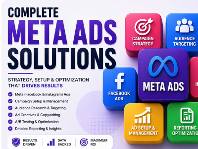 Meta Ads | Social Media Marketing Manager | Facebook Ads