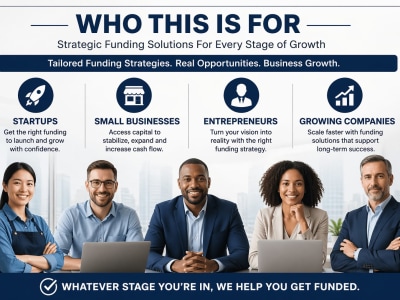 Business Funding Strategy, Loan Readiness & Approval Guidance for Growth
