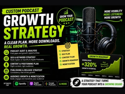 A podcast growth strategy to increase downloads fast