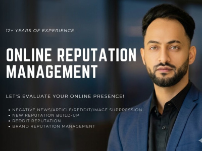 Online reputation management for your brand or personal name.