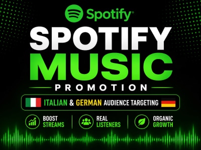Spotify music promotion & German Spotify promotion to targeted audience