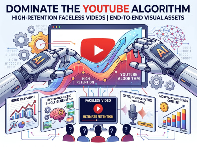 Fully automated faceless YouTube automation video content