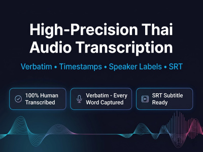 High-Precision Thai Audio Transcription