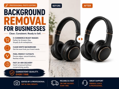 Detailed background removal (Photoshop)