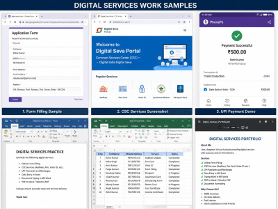 I will do accurate data entry, form filling and virtual assistant tasks
