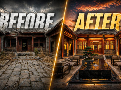 Viral AI house transformation videos for YouTube Shorts & Reels