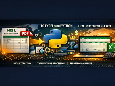 Convert HBL Bank Statement PDF to Excel Using Python for Data Analysis