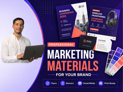 Professional Marketing Materials for Your Brand