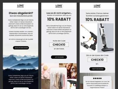 A fantastic promotional Email template with high deliverability