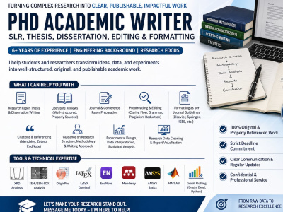 A publication-ready research paper, technical report or academic paper