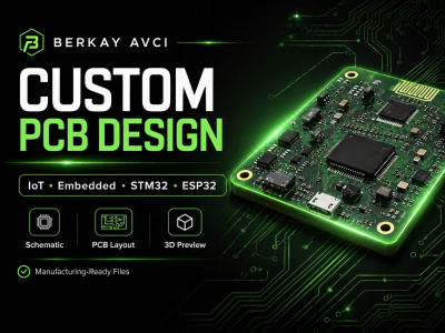 A custom PCB design for your IoT or embedded device