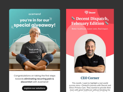 An editable, modular, responsive HTML email template in Marketo