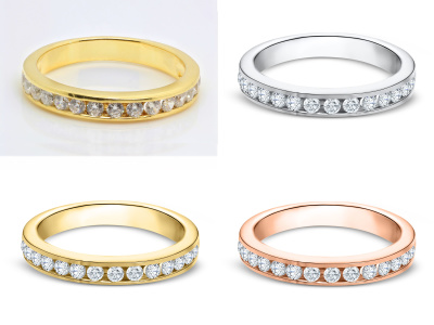Professional jewelry image retouching and touch up
