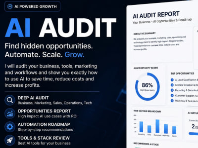 AI Business Audit & Automation Roadmap for Your Business