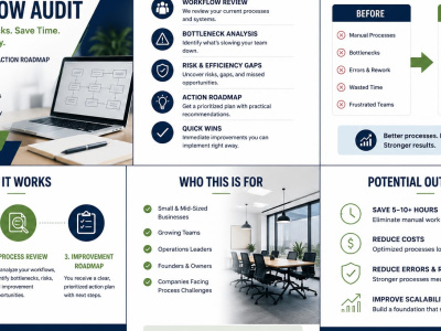A practical workflow audit with efficiency fixes and action roadmap