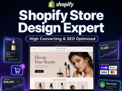 Shopify Expert Service | High Converting SEO Optimized Store