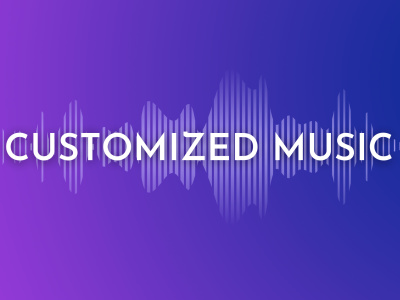 Customized music/ audio generation using AI