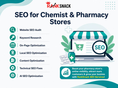 SEO for Chemist & Pharmacy Stores - Fitness, Nutrition, Mental Health