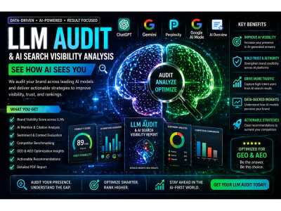 An AI audit of your website for AI SEO, GEO, AEO, and AI search visibility