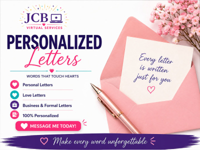 I will write personalized letters in Spanish for any occasion