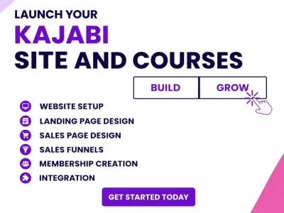 Kajabi, Kajabi Online course, Kajabi Website, Kajabi Landing page on Kajabi